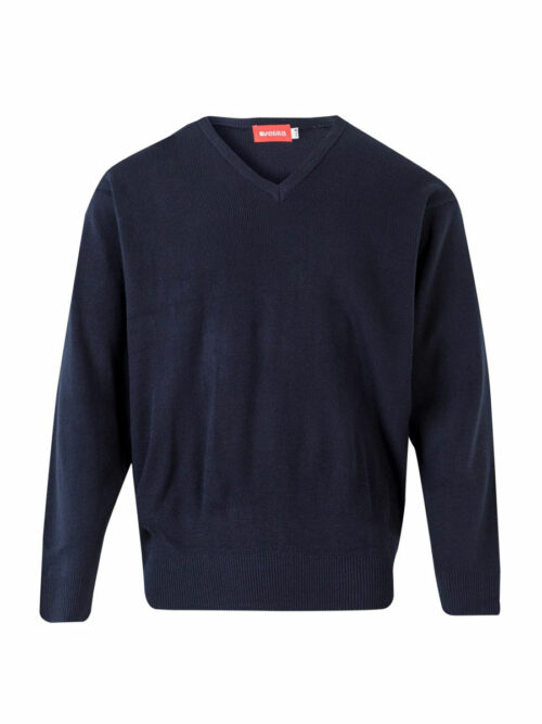 Πουλόβερ πλεκτό 104 της Velilla σκούρο μπλέ