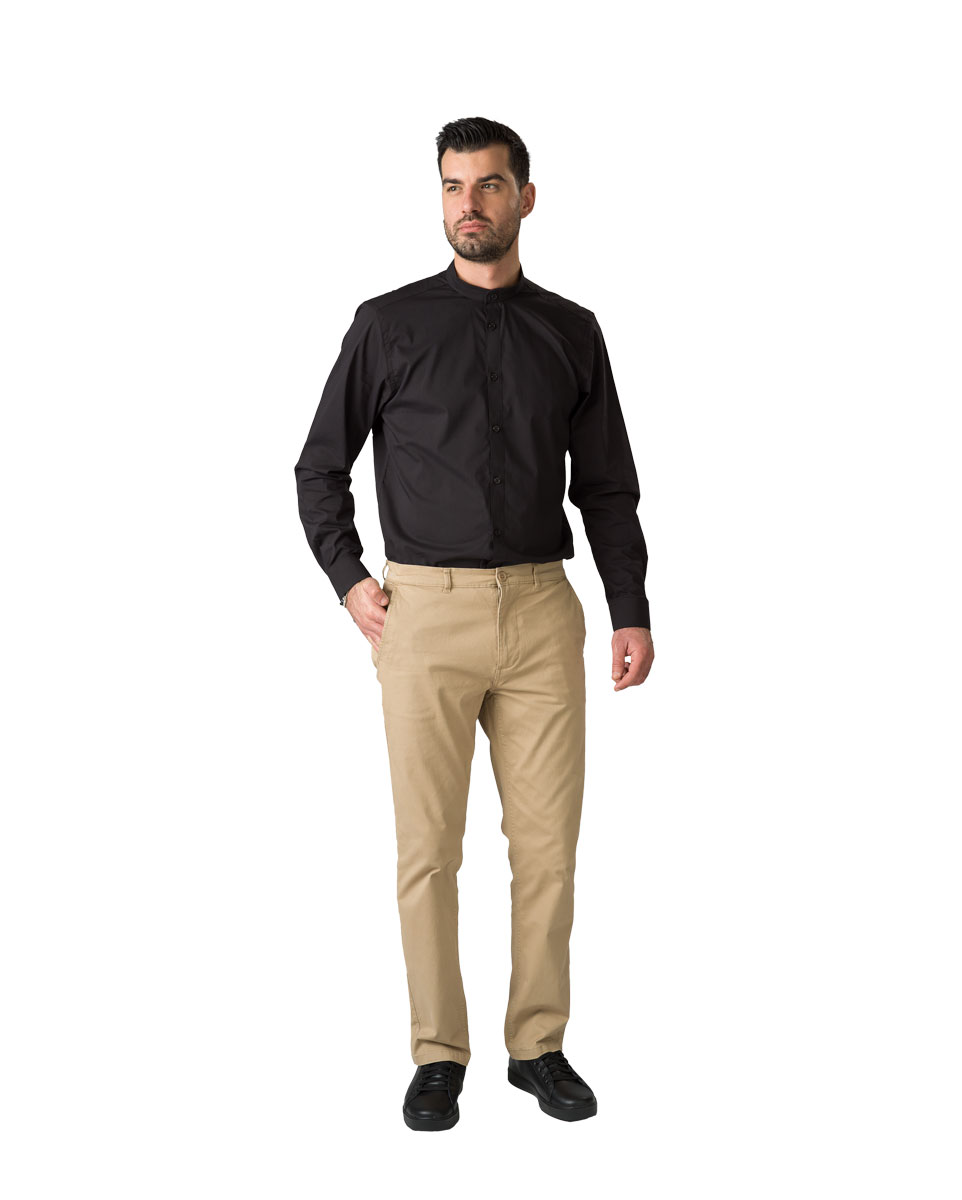 403010S 1A Sandy Beige 1 1 Προϊόν Παντελόνι Chinos Unisex Ελαστικό 403010S - Velilla Παντελόνι Chinos Unisex ελαστικό 403010S - Velilla