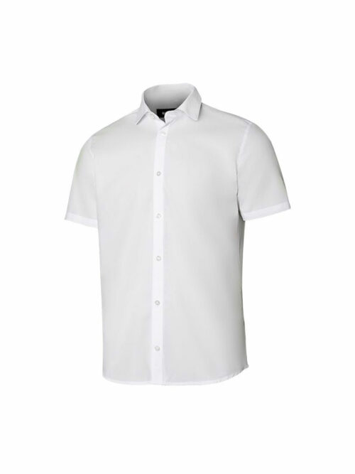 Κοντομάνικο πουκάμισο ανδρικό 405008 της Velilla λευκό