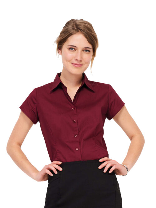 Πουκάμισο γυναικείο Broadway της Sol's μπορντώ