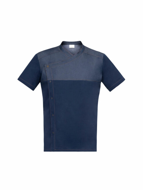 σακάκι σεφ slim fit Lapo της Giblor's μπλέ