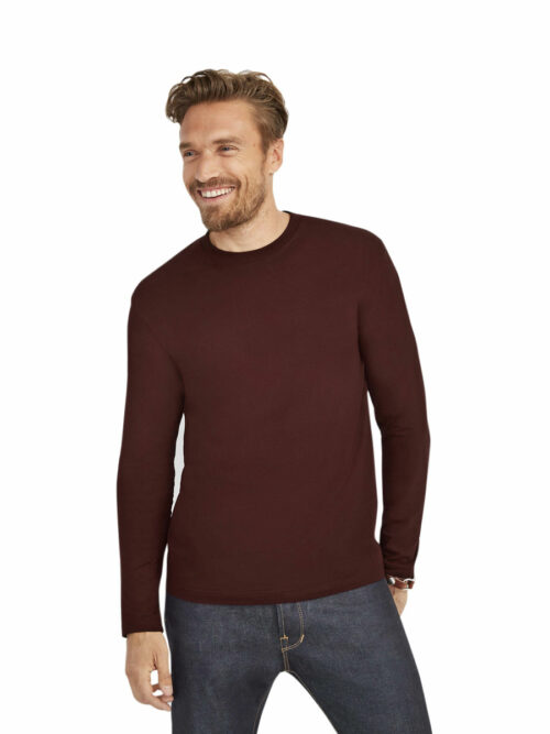 μπλούζα ανδρική Monarch της Sol's καφέ