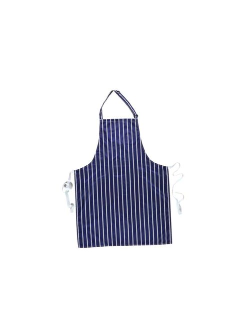 Ποδιά λαιμού αδιάβροχη S849 της Portwest ρίγα μπλέ λευκή