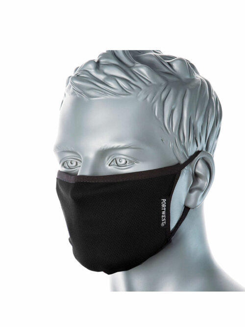 Αντιμικροβιακή υφασμάτινη μάσκα 3 στρώσεων CV33 της Portwest