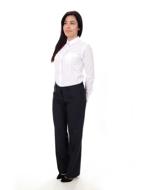 παντελόνι γυναικείο Τεριλέν Donna της Uniform μαύρο
